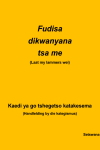 LAAT MY LAMMERS WEI Setswana KAEDI YA GO TSHEGETSA KATAKESEMA