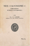 Neo-Calvinisme - JV Coetzee